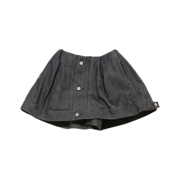 Sacai SS24 Denim Shorts Women's Indigo