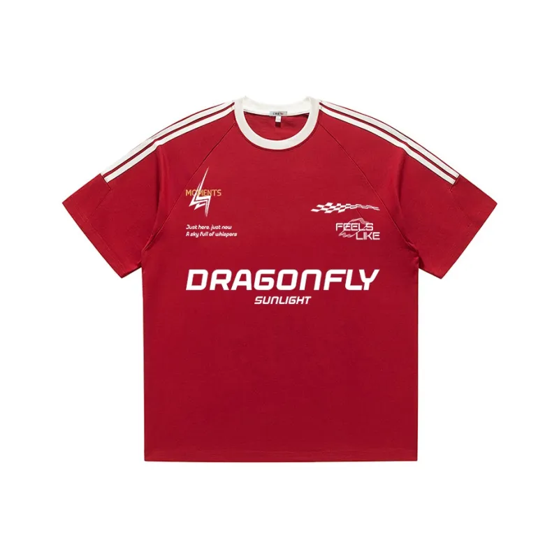 RED DRAGONFLY T Shirts Unisex-14