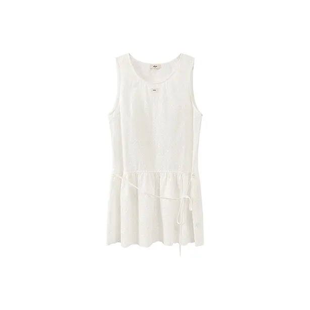 CHUU Sleeveless Dresses Women's White-0