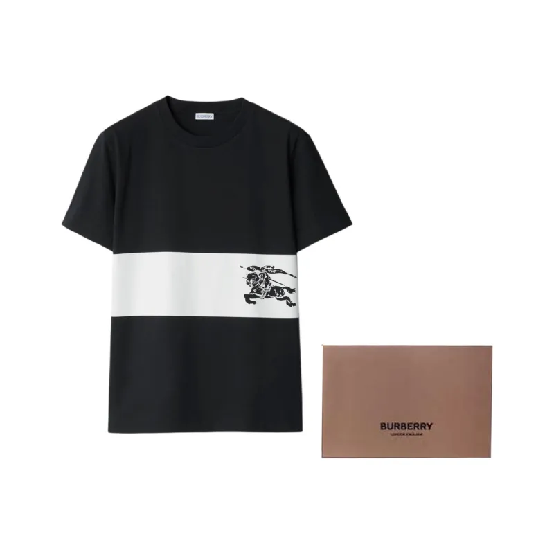 Burberry EKD-print Cotton T-shirt-5