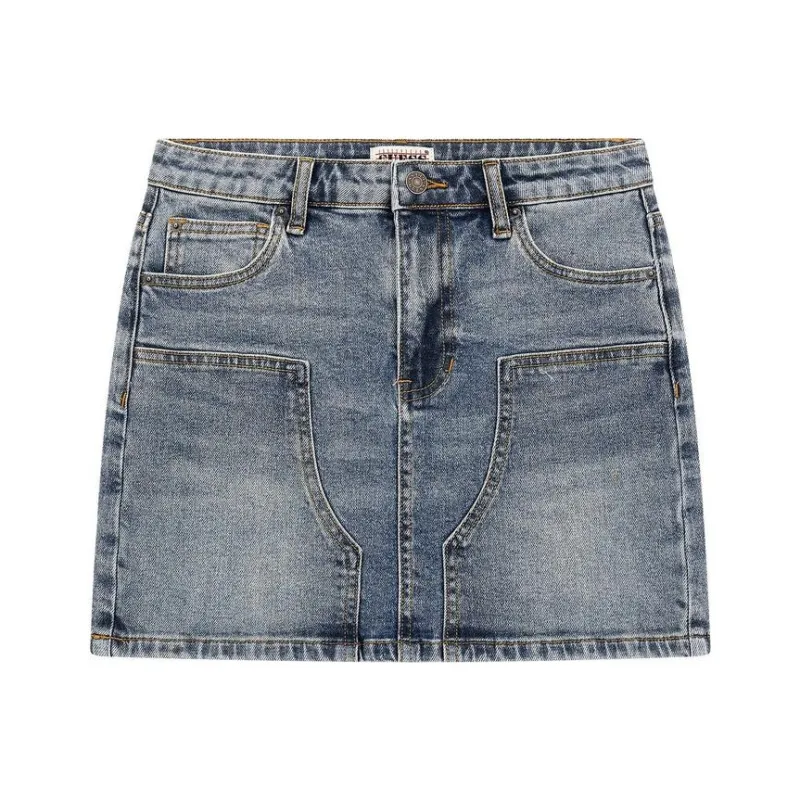 GUESS Denim Short Skirts Women's Denim Blue-0