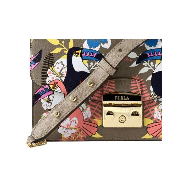 Furla Metropolis Collection Shoulder Bags Green-2