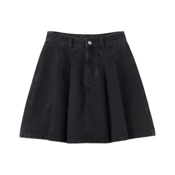 【dme】 Denim Short Skirts Women's Black