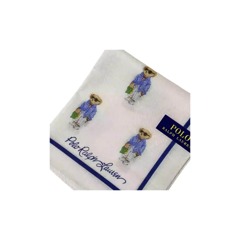 Polo Ralph Lauren Silk Scarves Unisex White-2