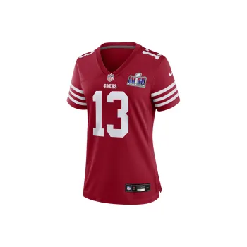 Nike Brock Purdy San Francisco 49ers Super Bowl LVIII Soccer Jerseys Women's Scarlet