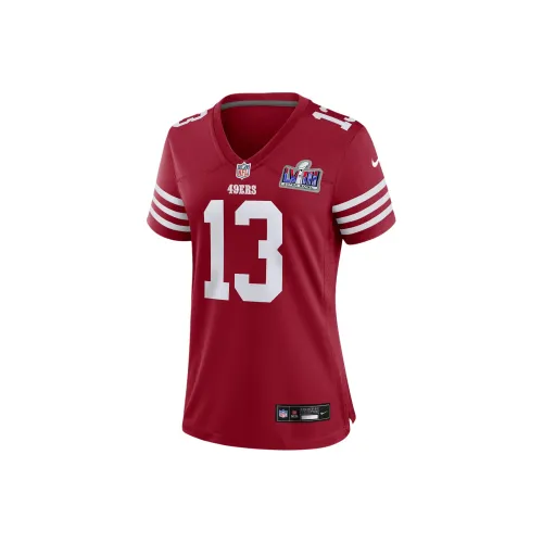 Nike Brock Purdy San Francisco 49ers Super Bowl LVIII Soccer Jerseys Women's Scarlet