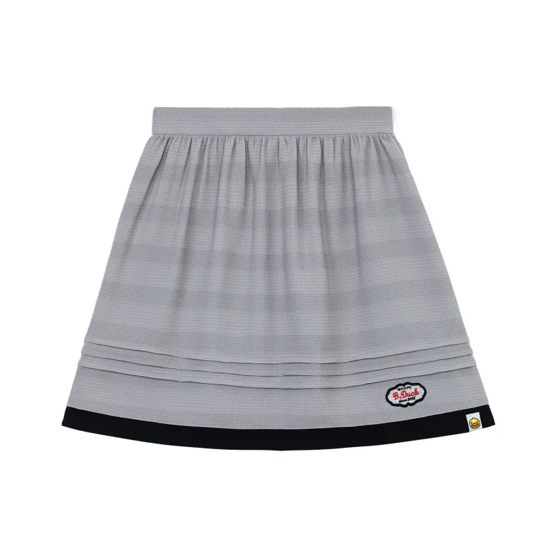 B.Duck Casual Short Skirts Women's Gray-0