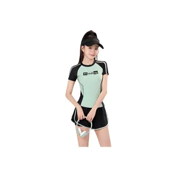 Youyou Two-Piece Swimsuits Women's Fresh Green