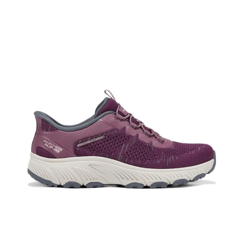 Skechers OUTDOOR WOMENS Anti Slip Wear Resistant Low Top Casual Shoes Women's Purple-1