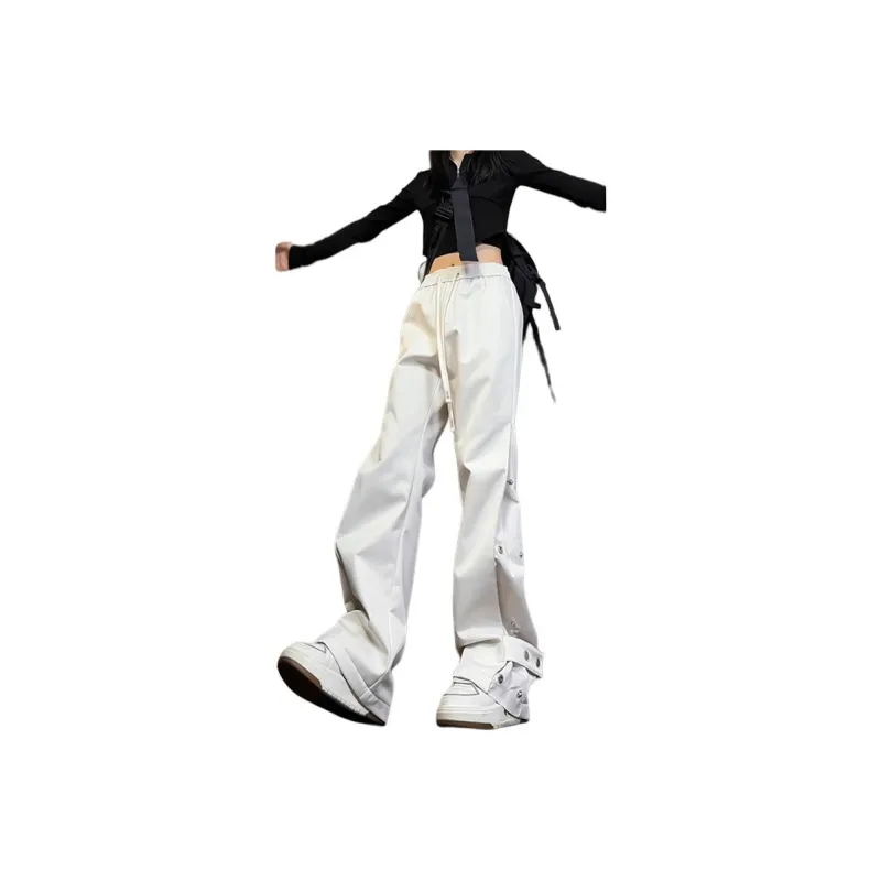 DARK HORSE Casual Pants Unisex Apricot-0