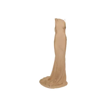 Entire Studios Evening Dress Women's Light Brown
