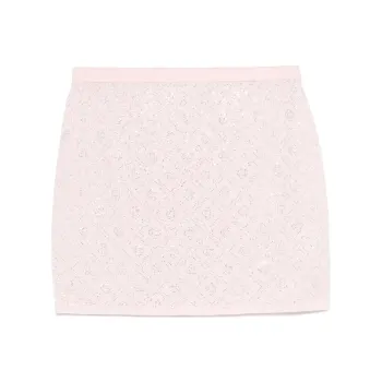 CASABLANCA Crystal monogram Mini Skirt