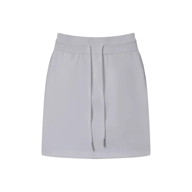 Wen Shan Casual Short Skirts Women's Ecru-0