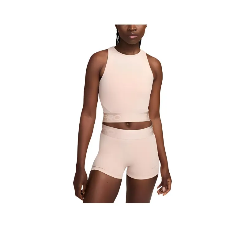 Nike Pro Dri-FIT Sport Vests Women's Beige-0