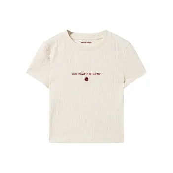 Miss Sixty T Shirts Women's Light Heather Gray