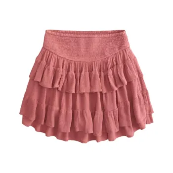 Hollister Casual Short Skirts Women's Red