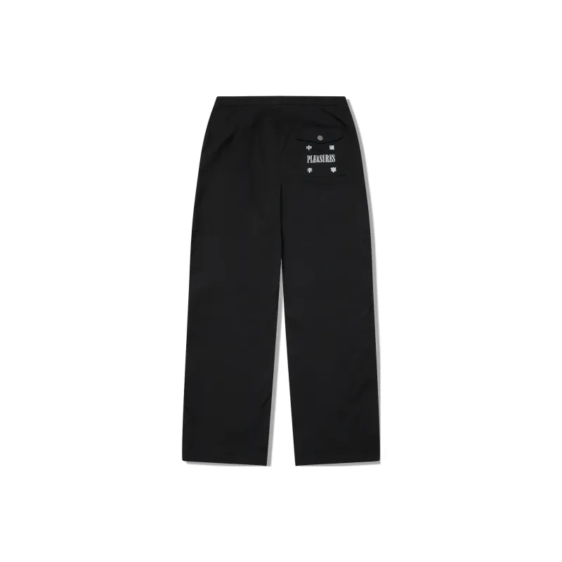 LiNing x PLEASURES Casual Pants Women's Black-1