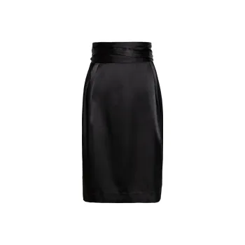 LIZZY Casual Long Skirts Women's Black