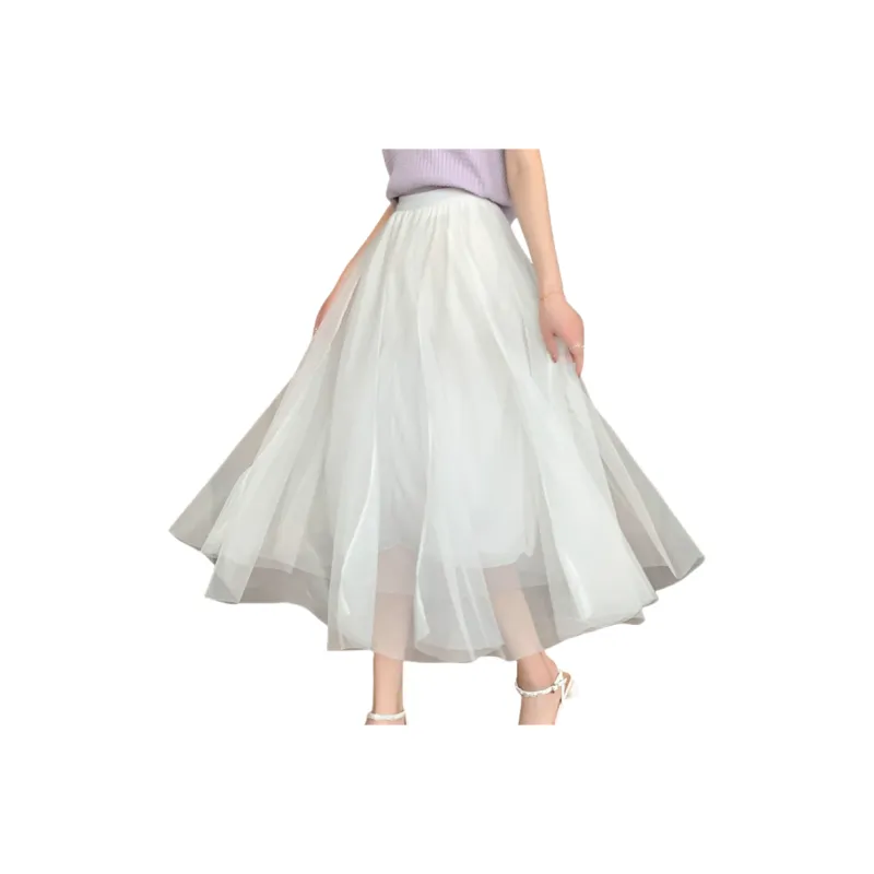Cotton Gene Casual Long Skirt Women's-14