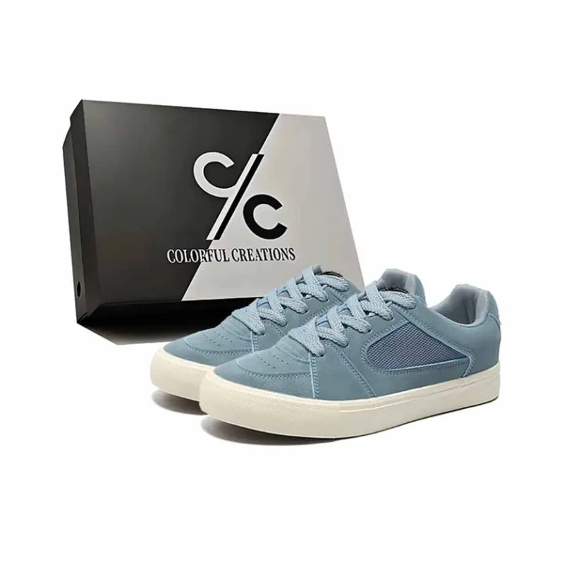 Colorful Creations Slip Resistant Cushioning Abrasion Resistant Breathable Low Top Skateboard Shoes Men's-6