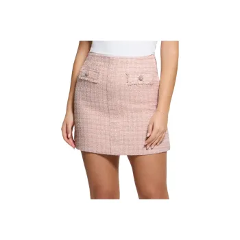 GUESS Casual Short Skirts Women's Pink