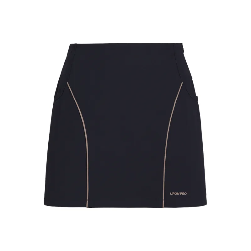 UPON PRO Casual Short Skirts Women's Obsidian Black-0