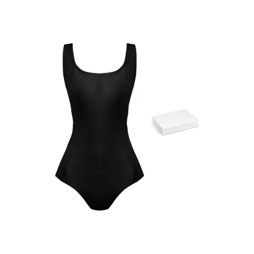 Visual Mood One-Piece Swimsuits Women's Black
