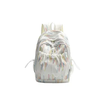 PAIBLOKS Canvas Backpack Women's Multicolor