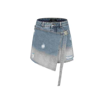 GIMING Denim Shorts Women's Blue