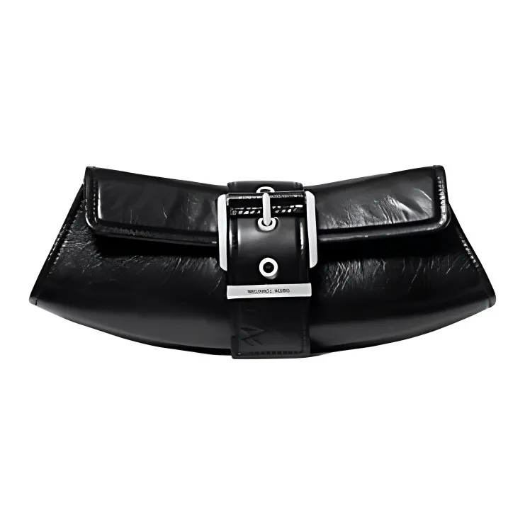MICHAEL KORS Colby Leather Shoulder Bag Small Size Women's Black-1