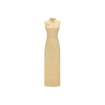 PAZZO Sleeveless Dresses Women's Light Yellow