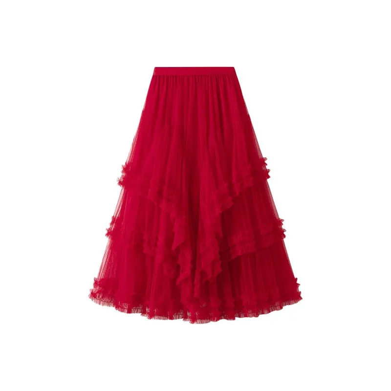 Benhou Casual Long Skirts Women's-12