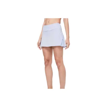 Lululemon Play Off The Pleats Casual Short Skirts Women's Light Blue Pastel Blue