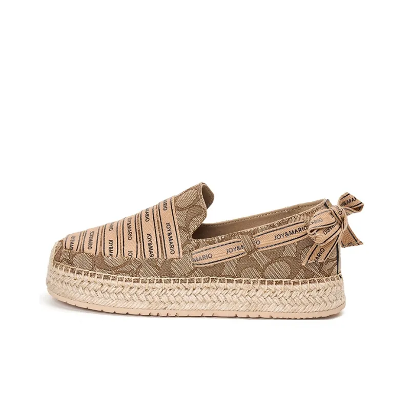 Joy&Mario Espadrilles Women's Black, Apricot, Green-4