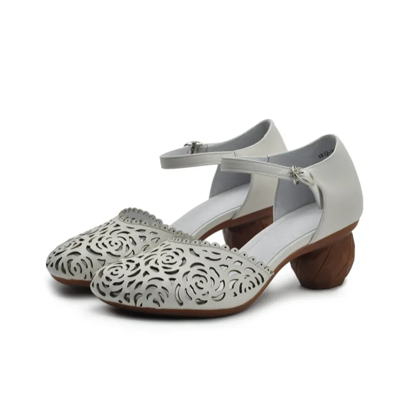 ARTMU Chunky Heel High Heels 6cm Women's-5