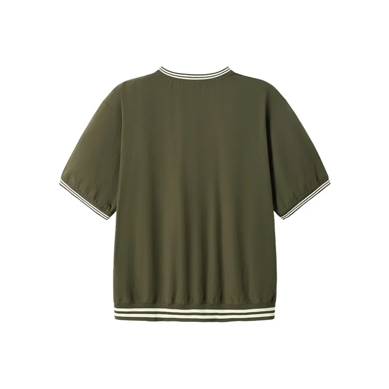 WAYNEXZAVIER T Shirts Men Army Green-1