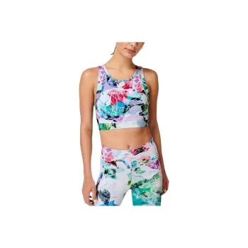 Sweaty Betty Super Sculpt Collection Sports Underwear Women's Green Earth Day Print