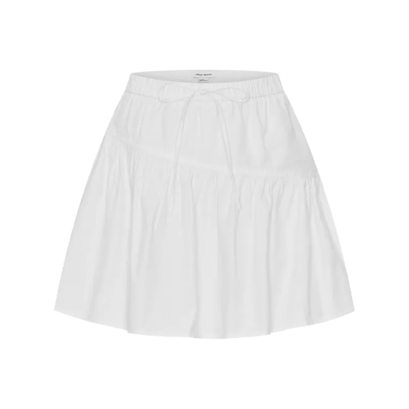 UR Casual Short Skirts Women's Raw White-0
