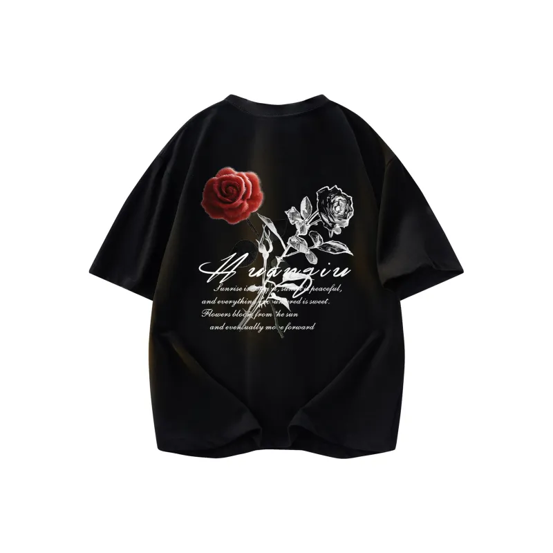 HUANQIU T Shirt Unisex Navy Blue-0