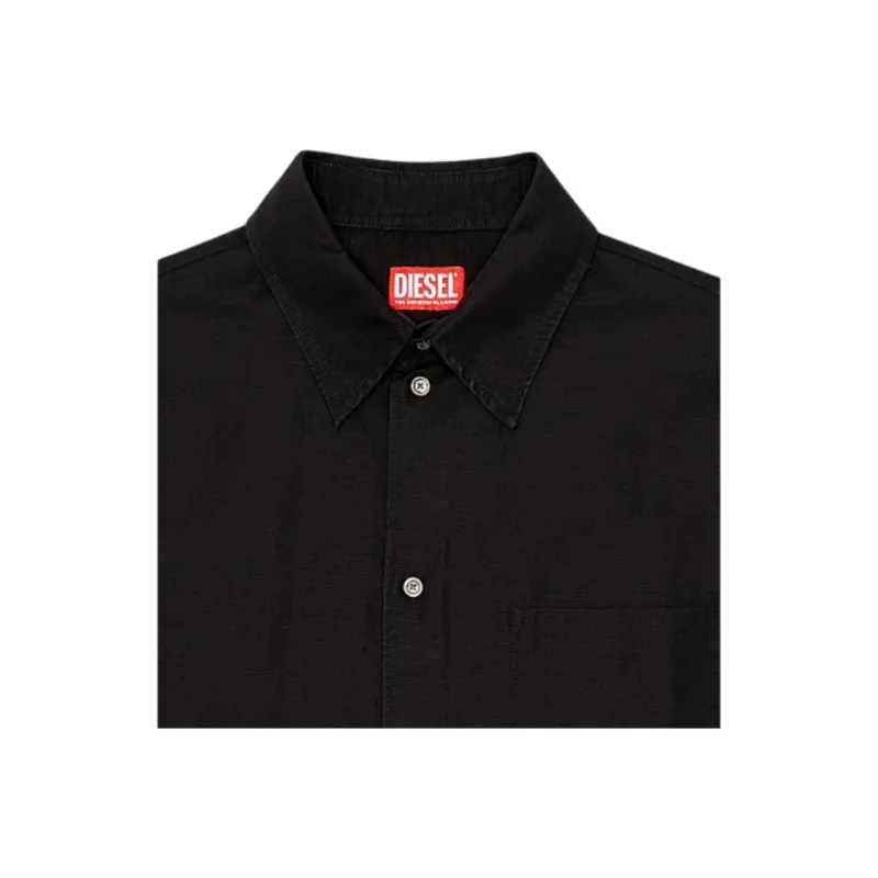DIESEL Shirts Men Black-4