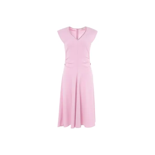 BESIONIA SS25 Sleeveless Dress Women's Pink