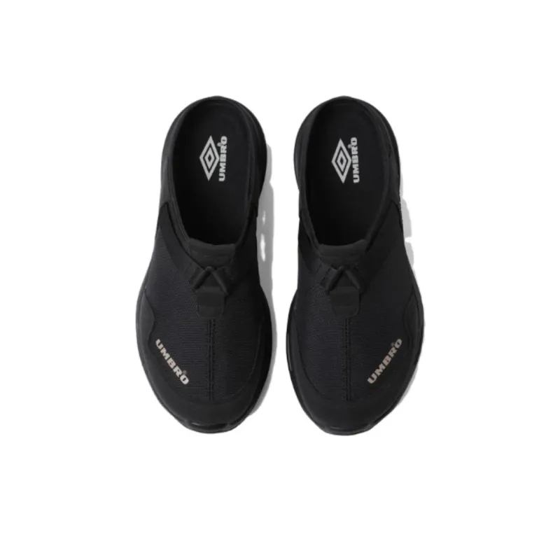 Umbro Abrasion Resistant Slip Resistant Closed Toe Slippers Unisex Black-2