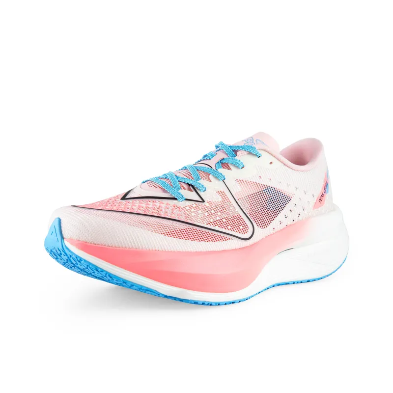 PEAK UP30 4.0 Running Shoes Unisex Low Top Super Light White Pink-2