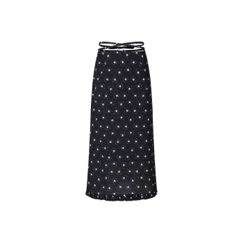 HERLIAN Casual Long Skirts Women's Black