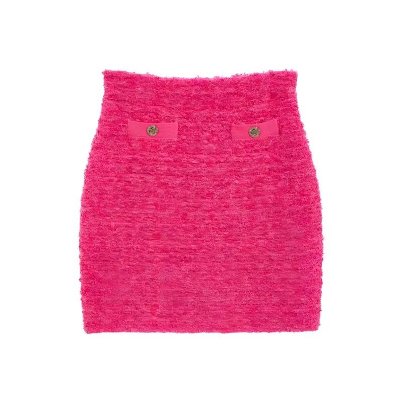 Bebe Casual Short Skirts Women's Rose Red-0