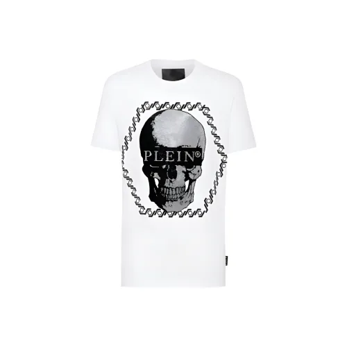 PHILIPP PLEIN Crystal skull Crew Neck T shirt