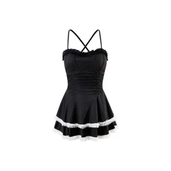 CHARM PICK One-piece Swimsuit Women's Black