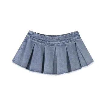 FPMZ Denim Short Skirts Women's Blue