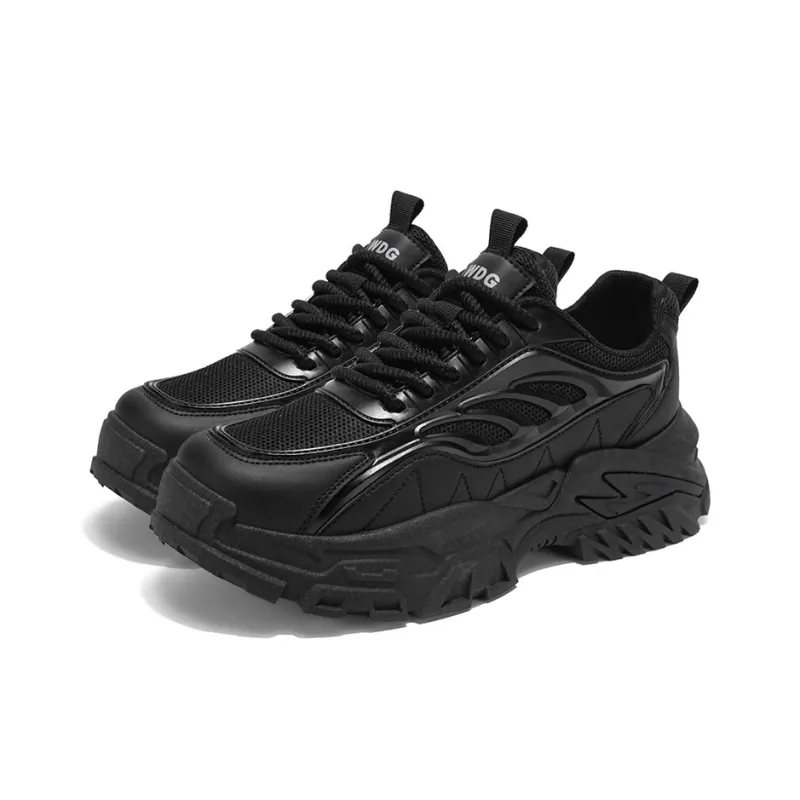 ROBINHOOD Cushioning, Slip Resistant, Abrasion Resistant, Breathable, Coverage, Support Low Top Chunky Sneakers Men's-8