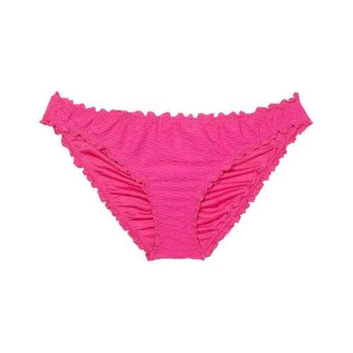 Victoria's Secret PINK Mix & Match Ruffle Cheeky Bikini Bottom/pink Swimming Shorts Women's Pink